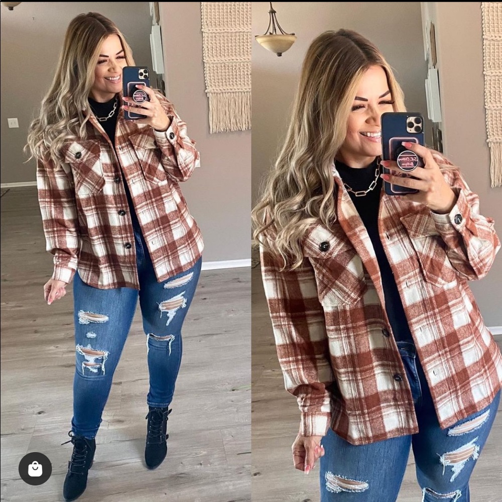 Pumpkin spice Shacket NEW